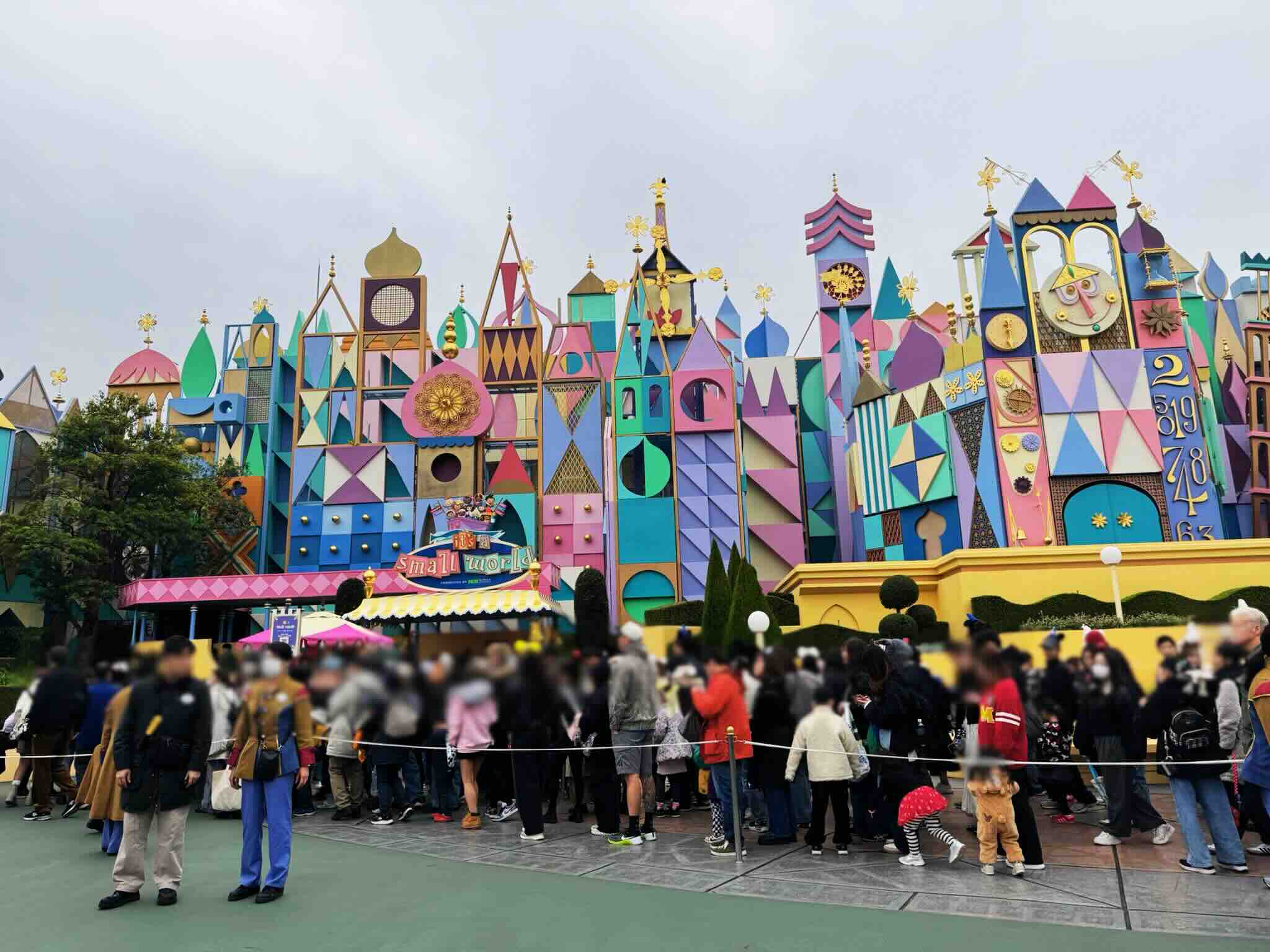 激混みディズニー